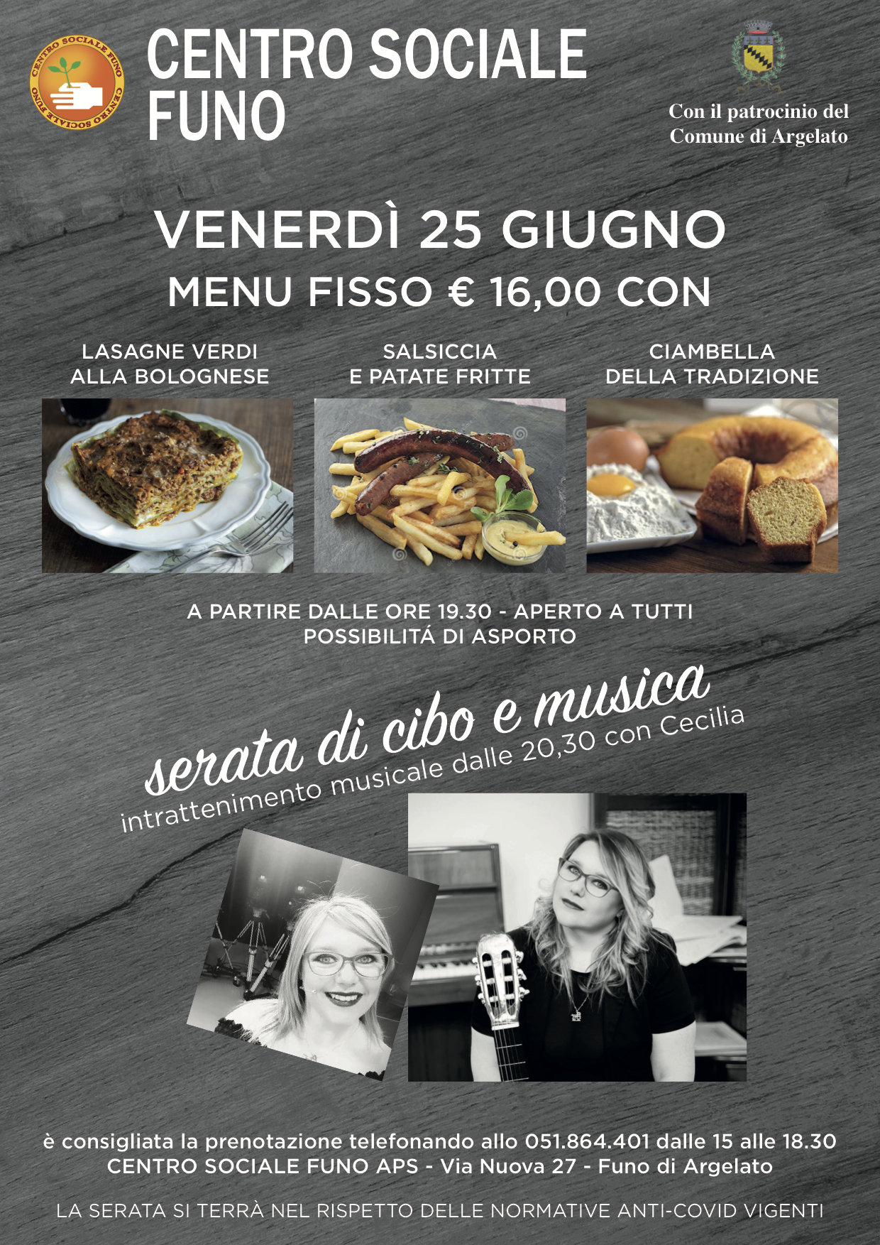 serata di cibo&musica