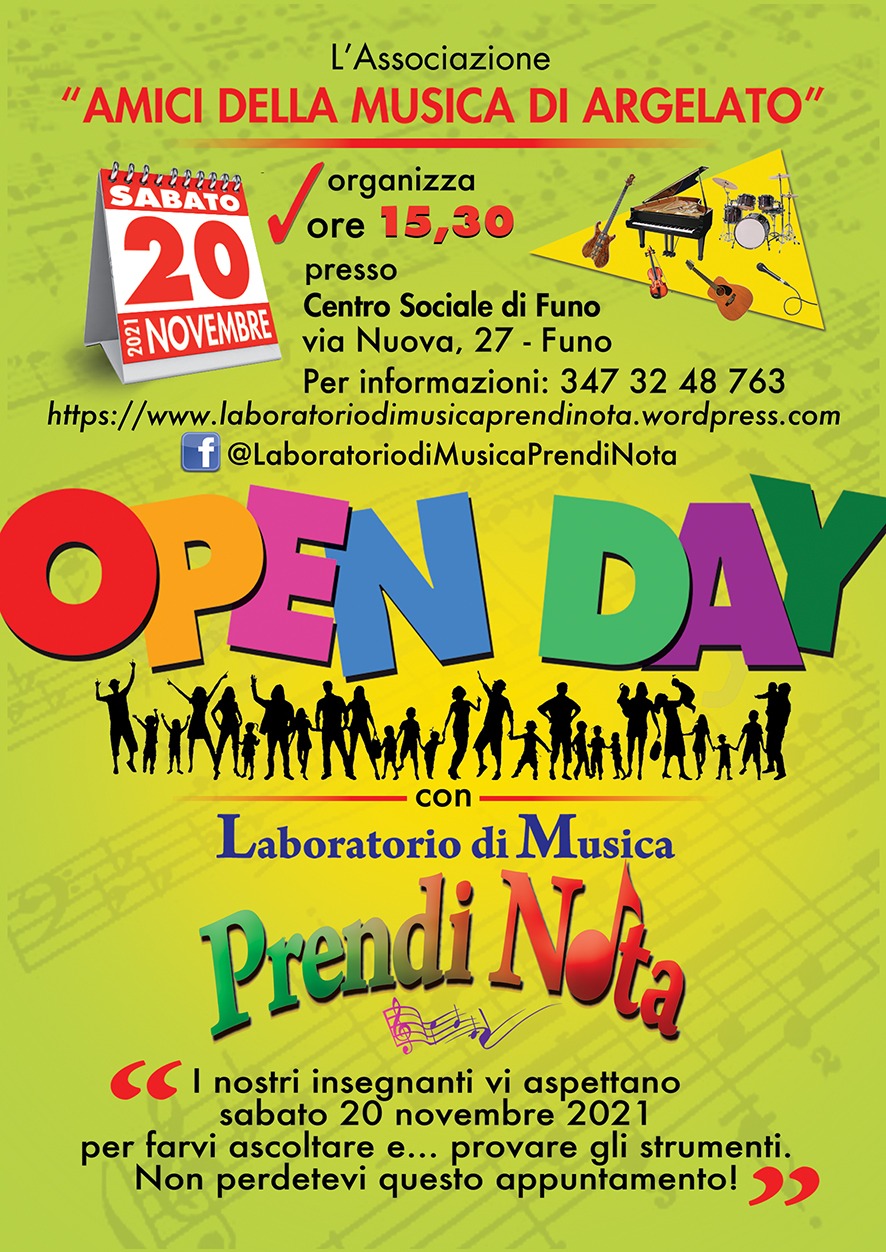 OPEN DAY AMICI DELLA MUSICA